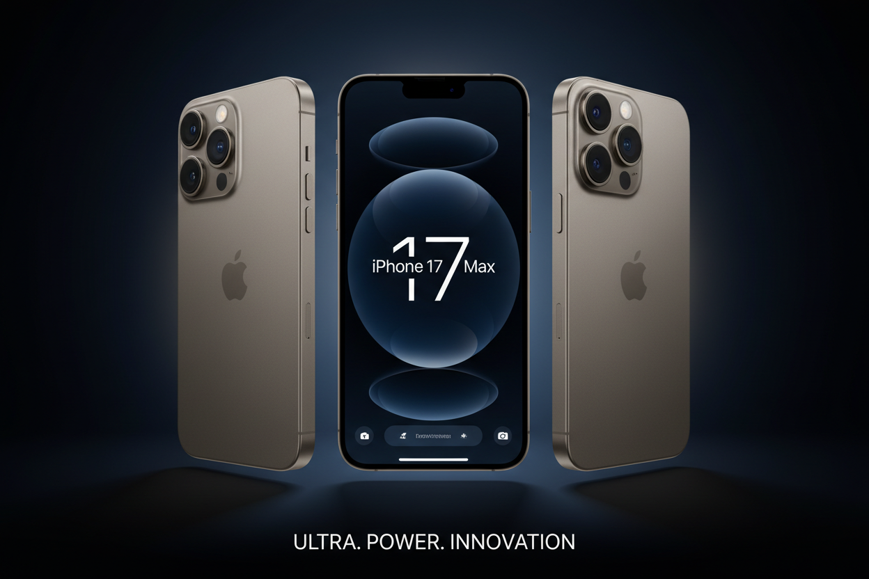 iPhone 17 Pro Max Bleu Nuit